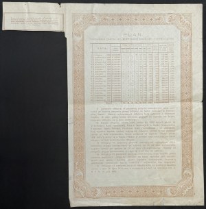 4% Premiowa Pożyczka Inwestycyjna 1928, obligacja 100 zł