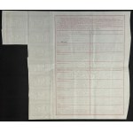 6% Pożyczka Narodowa 1934, obligacje 50 zł, 100 zł, 500 zł, 1.000 zł - zestaw 4 szt.
