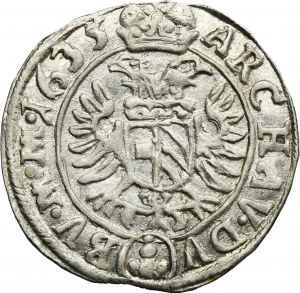 Austria, Ferdinand II, 3 Kreuzer Prague 1635