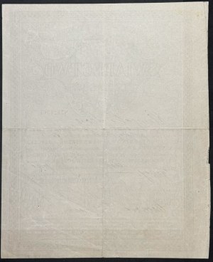 5% Long-term State Loan, temporary certificate 1920, value entered by hand