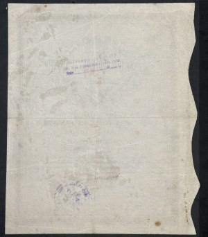 5% Long-term State Loan, temporary certificate 1920, 500 mkp