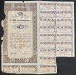 3% Bon Skarbu Państwa 1937, obligacje 100 i 1.000 zł - zestaw 2 szt.