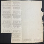 3% Bon Skarbu Państwa 1937, obligacje 100 i 1.000 zł - zestaw 2 szt.