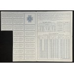 3% Premiowa Pożyczka Inwestycyjna 1935, obligacje 100 zł emisja I i II - zestaw 2 szt.