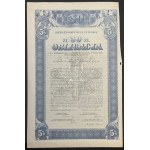 5% Konwersyjna Pożyczka Kolejowa 1926 - zestaw nominałowy obligacji