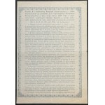 5% Państwowa Pożyczka Konwersyjna 1924/1926 - komplet nominałowy świadectw ułamkowych i obligacji