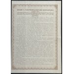 5% Państwowa Pożyczka Konwersyjna 1924/1926 - komplet nominałowy świadectw ułamkowych i obligacji