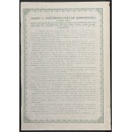 5% Państwowa Pożyczka Konwersyjna 1924/1926 - komplet nominałowy świadectw ułamkowych i obligacji