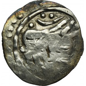 Severia, Denarius, Gediminas Column countermark minted on a Tatar coin