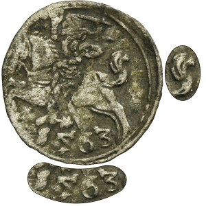 Zygmunt II August, Denar Wilno 1563 - RZADKI