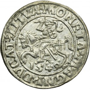 Zygmunt II August, Półgrosz Wilno 1549 - L/LITVA