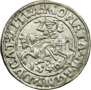 Sigismund II August, 1/2 Groschen Vilnius 1549 - L/LITVA