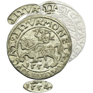 Zygmunt II August, Półgrosz Wilno 1554 - RZADKI, LI/LITVA