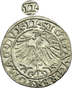 Sigismund II August, 1/2 Groschen Vilnius 1554 - RARE, LI/LITVA