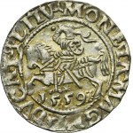 Zygmunt II August, Półgrosz Wilno 1559 - L/LITV - RZADKI