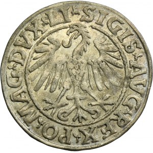 Sigismund II August, 1/2 Groschen Vilnius 1546 - LI/LITV