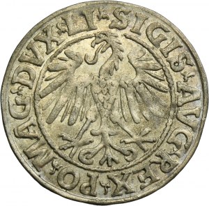 Sigismund II August, 1/2 Groschen Vilnius 1546 - LI/LITV
