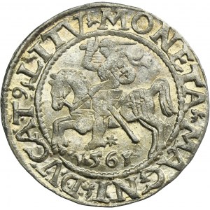 Sigismund II August, 1/2 Groschen Vilnius 1561 - L/LITV