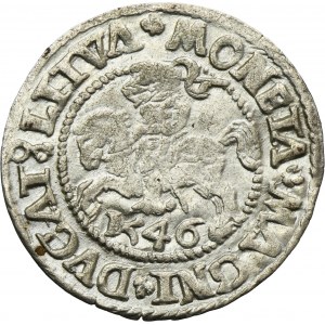 Sigismund II August, 1/2 Groschen Vilnius 1546 - L/LITV - RARE
