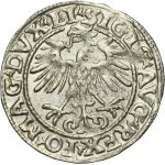 Sigismund II August, 1/2 Groschen Vilnius 1554 - LI/LITVA - RARE
