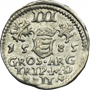Stephan Bathory, 3 Groschen Vilnius 1585