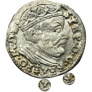 Stephan Bathory, 3 Groschen Vilnius 1585