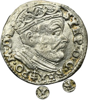 Stephan Bathory, 3 Groschen Vilnius 1585