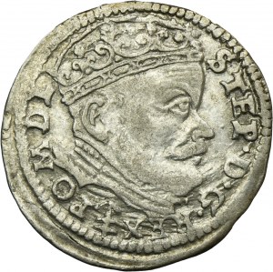 Stephen Bathory, 3 groschen Vilnius 1586