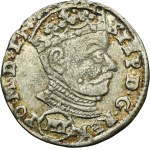 Stefan Batory, Trojak Wilno 1581 - RZADKI, III w okrągłej tarczy