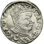 Stephen Bathory, 3 Groschen Vilnius 1582 - L/LI - RARE