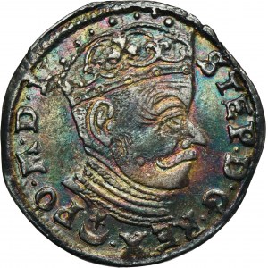 Stefan Batory, Trojak Wilno 1582 - L/LIT