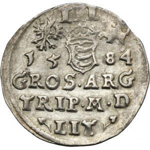 Stephen Bathory, 3 Groschen Vilnius 1584