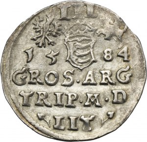 Stephen Bathory, 3 Groschen Vilnius 1584