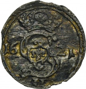 Sigismund III Vasa, 2 Denarius Vilnius 1621