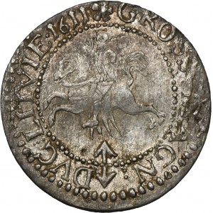 Sigismund III Vasa, Groschen Vilnius 1611
