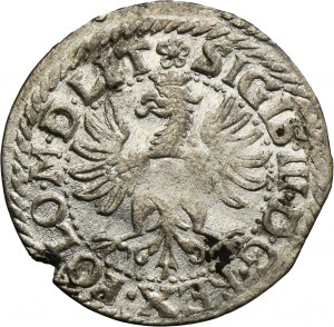Sigismond III Vasa, centime de Vilnius 1612 - TRÈS RARE