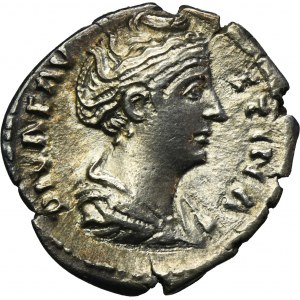 Roman Imperial, Faustina I, Posthumous Denarius