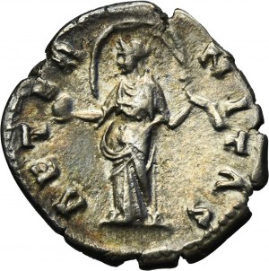 Empire romain, Faustine l'Ancienne, Denier posthume