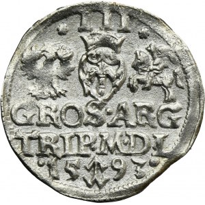 Sigismund III Vasa, 3 Groschen Vilnius 1593