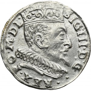 Sigismund III Vasa, 3 Groschen Vilinius 1595