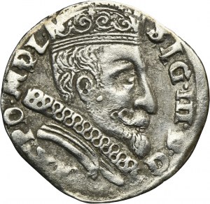 Sigismund III Vasa, 3 Groschen Vilnius 1598 - RARE