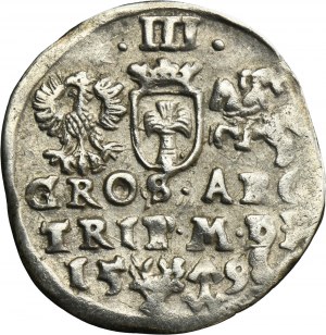 Sigismund III Vasa, 3 Groschen Vilnius 1598 - RARE