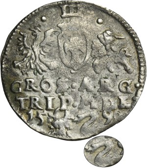 Sigismund III Vasa, 3 Groschen Vilnius 1598 - VERY RARE, Swan
