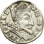 Sigismund III Vasa, 3 Groschen Vilnius 1599 - RARE, Swan