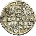 Sigismund III Vasa, 3 Groschen Vilnius 1599 - RARE, Swan