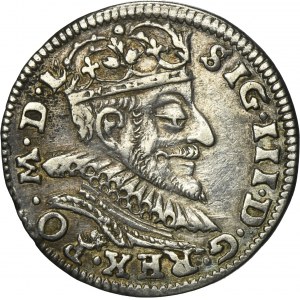 Zygmunt III Waza, Trojak Wilno 1591 - listki