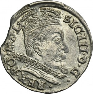 Sigismund III Vasa, 3 Groschen Vilnius 1598 - RARE