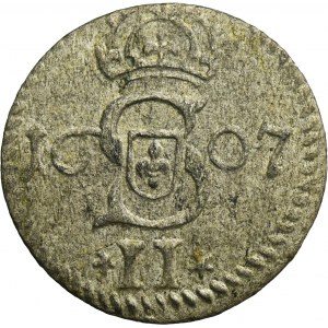 Sigismund III Vasa, Two pence Vilnius 1607 - RARE
