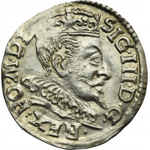 Sigismund III Vasa, 3 Groschen Vilnius 1593 - Dyla