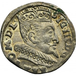 Sigismund III Vasa, 3 Groschen Vilinius 1595